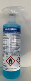 Reymerink Podiskin SPRAY 500 ml huiddesinfectiemiddel met terugvettende werking 14422N