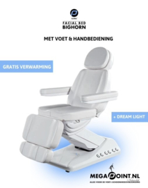 ELEKTRISCHE BEHANDELSTOEL + DREAMLIGHT SFEER VERLICHTING EN  VERWARMING