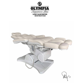 Fauteuil de traitement Olympia - pédicure blanc