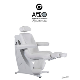 Pedicure Behandelstoel Aero in Wit ( verzendkosten inbegr ) + gratis Beugel voor Opvangschaal