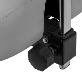 GIOVANNI Tabouret 1005 | Vierkant kussen | GRIJS