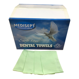 Medisept® Dental Towels Soft Tone Kleur: GROEN 500 stuks
