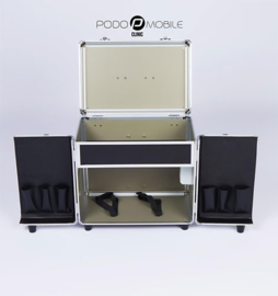 PodoMobile Midi Pedicure Trolley brusch black  nieuw model