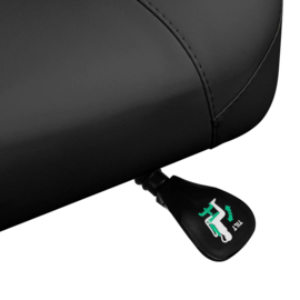 GIOVANNI Tabouret 1005 | Vierkant kussen | ZWART