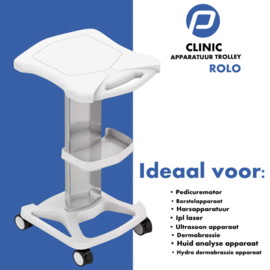P Clinic Apparaten Trolley Rolo
