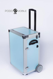 PodoMobile Maxi Pedicure Trolley Grey Blue