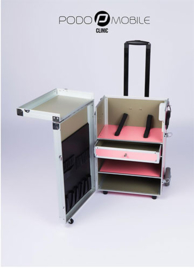 PodoMobile Maxi Pedicure Trolley Sweet Pink