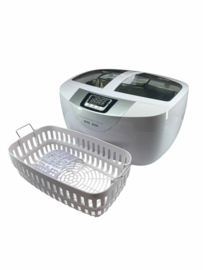 Ultrasoonreiniger inhoud 2,5 liter - met verwarming + gratis 1 liter Medisept ultrasoonvloeistof