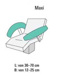 Medixwell armleuningen hoes Maxi 2 stuks