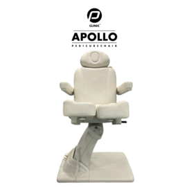 Pedicure Behandelstoel Apollo Draaibaar Pearl Wit / verzendprijs ( € 102,00 ) inbegrepen