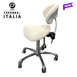 Tabouret Caramba Italia  New Model kleur zwart en wit