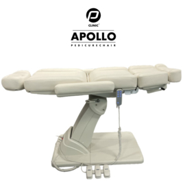 Pedicure Behandelstoel Apollo Draaibaar Pearl Wit / verzendprijs ( € 102,00 ) inbegrepen