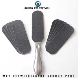 Jumbo Voetrasp  RVS