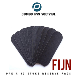 Jumbo Voetvijl Pads Fijn pak 10 stuks