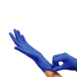 Maxter Nitrile Handschoenen Poedervrij Maat M COBALT BLUE