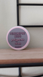 Polypasta clear 8 ml  pedicurepuntheers