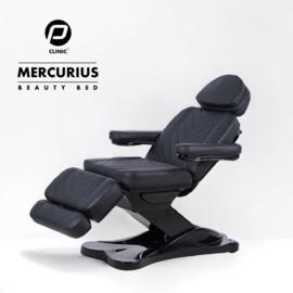 LUXE BEHANDELSTOEL MERCURIUS 3 MOTOREN KLEUR ZWART+ Zadelzit tabouret, instrumententafel + Loupelamp