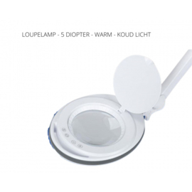 Lampe loupe "Matheo" 5 dioptries avec manche