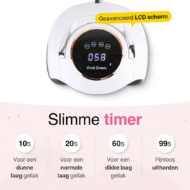 UV LED nagellamp 180 watt  60 led lampjes