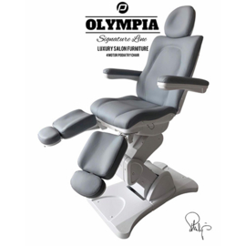Behandelstoel Olympia met gedeelde beendelen Royal Grey Grijs
