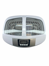 Ultrasoonreiniger inhoud 2,5 liter - met verwarming + gratis 1 liter Medisept ultrasoonvloeistof