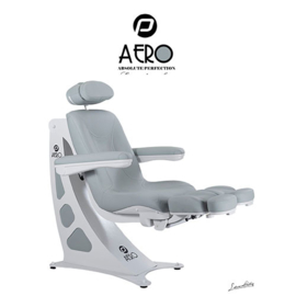 Pedicure Behandelstoel Aero in Groen + gratis Beugel voor Opvangschaal