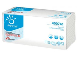 Papernet papieren handdoeken Special C-vouw 2-laags wit 144 vellen Cellulose