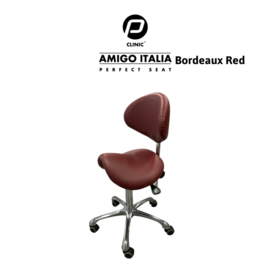 Tabouret Amigo Italia Earl Grey, zwart, bordeaux, wit, donker blauw
