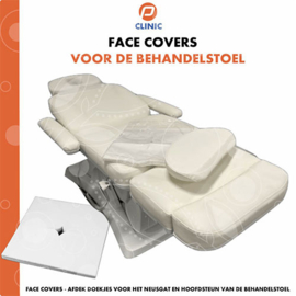 Behandelstoelen  schoonheid  een beendeel,  fauteuil de soins avec repose-jambes