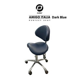 Tabouret Amigo Italia Earl Grey, zwart, bordeaux, wit, donker blauw