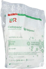 Lohmann & Rauscher Bio Cotopads 8x10 cm  180 stuks