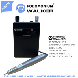 PODOMONIUM WALKER ULTRA MODERNE WIRELESS POCKET FREESMOTOR 40.000 RPM