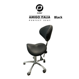 Tabouret Amigo Italia Earl Grey, zwart, bordeaux, wit, donker blauw