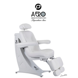 Pedicure Behandelstoel Aero in Wit ( verzendkosten inbegr ) + gratis Beugel voor Opvangschaal