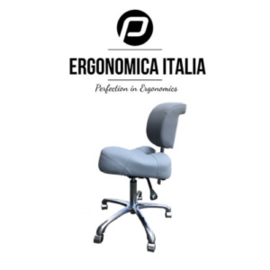 Tabouret Ergonomica Italia , grijs, , bruin, muntgroen, zwart, wit