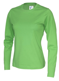 T-shirt Long Sleeve Gemaakt Van Organische Katoen, Dames