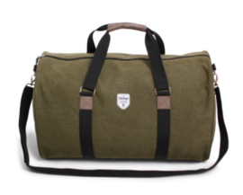 Canvas Weekendtas, Green