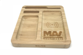 Walter Bamboo Single Wireless dock