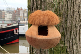 Kokosnoot Vogelhuisje