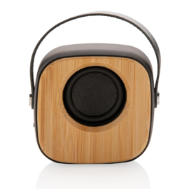 Bamboe 3W draadloze speaker
