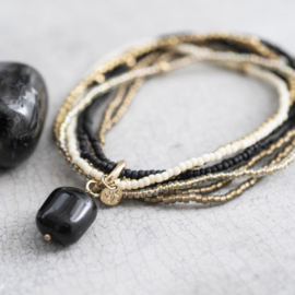 Nirmala Armband, Onyx