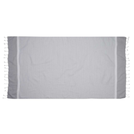 XL Oekotex-Katoen Handdoek, Light Grey