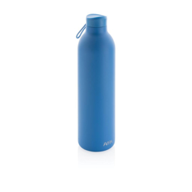 Avira Avior RCS gerecycled roestvrijstalen fles 1L - blauw