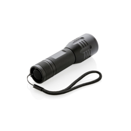 3W CREE Zaklamp Medium, Zwart