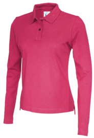 Long Sleeve Polo Gemaakt Van Organische Katoen