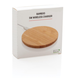 Bamboe 5W draadloze oplader