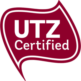 Geschenkblik met chocoladehartjes - UTZ certified