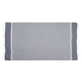 XL Oekotex-Katoen Handdoek, Dark Grey