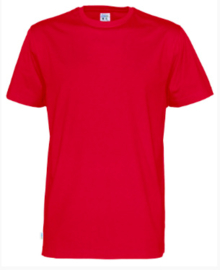 T-Shirt Gemaakt Van Organische Katoen, Rood