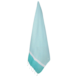 XL Oekotex-Katoen Handdoek, Sea Green